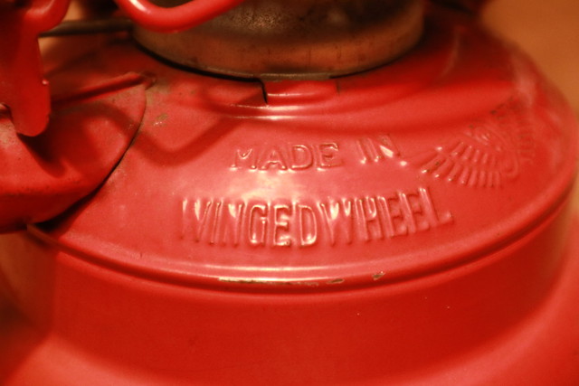 WINGED WHEEL No.500 ランタンのタンクロゴ