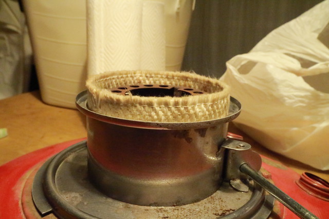 サンエム養蚕用石油ストーブの芯調整器
