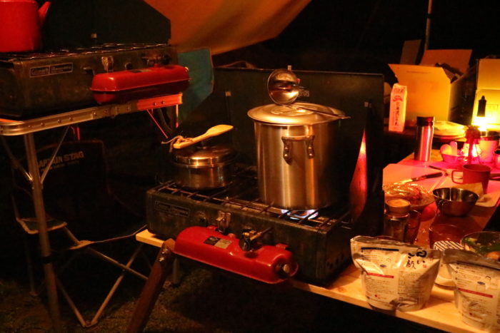 益子陶器市キャンプの宿泊先のオートキャンプ那珂川ステーション