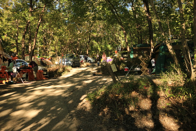 赤城オートキャンプ場の2016ハロウィンフェスタでキャンプ