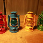 WINGED WHEEL No.350 の火屋（ホヤ）同色のデッドストック