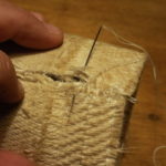 サンエム養蚕用石油ストーブの芯縫製