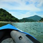 第17回カヌーマラソンIN丹沢湖のスタート前