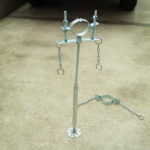 薪ストーブ、チョッパープロトタイプに使う鋼製束に使う煙突支え部分