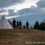 富士山YMCAで行われた第2回ナチュログ写真部合同合宿の朝の部活風景