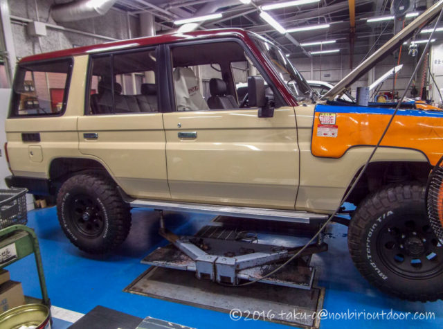 78プラド6ヵ月点検にトヨタのディーラーに出す