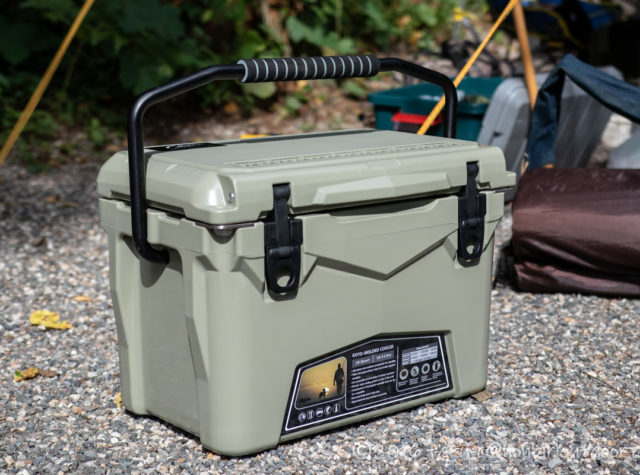 アイスランドクーラーとDVERGのコラボのクーラーボックス20QT