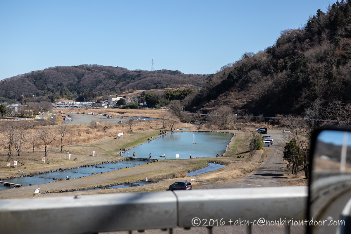 フィッシングフィールド中津川の大きさ