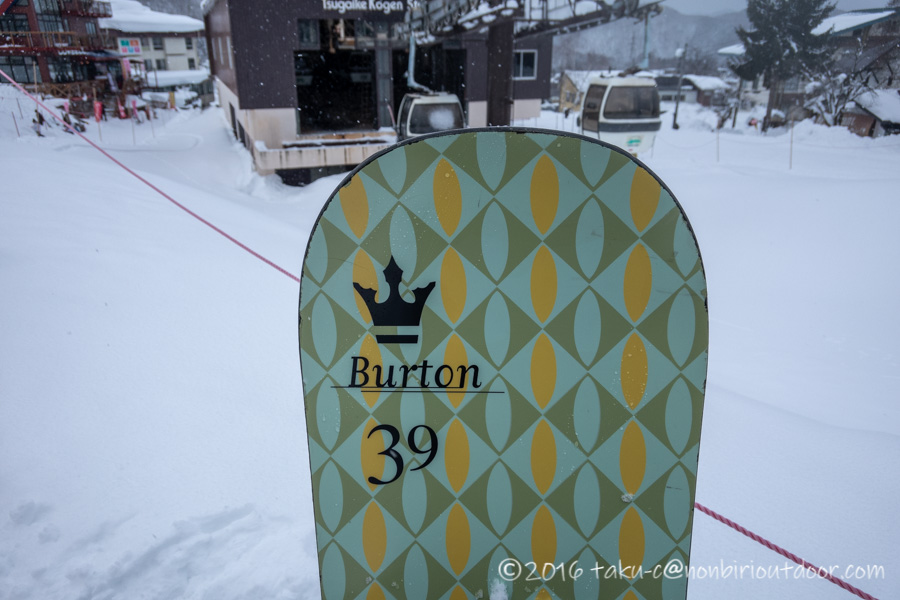 ビンテージスノーボード burton twin 95 139
