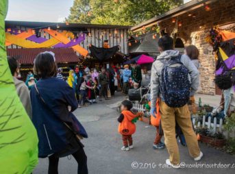 2021年10月の赤城山オートキャンプ場のハロウィンキャンプ