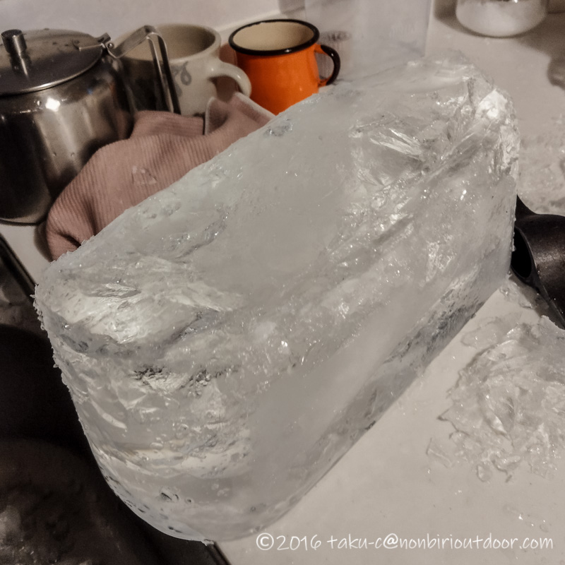 透明氷を作る