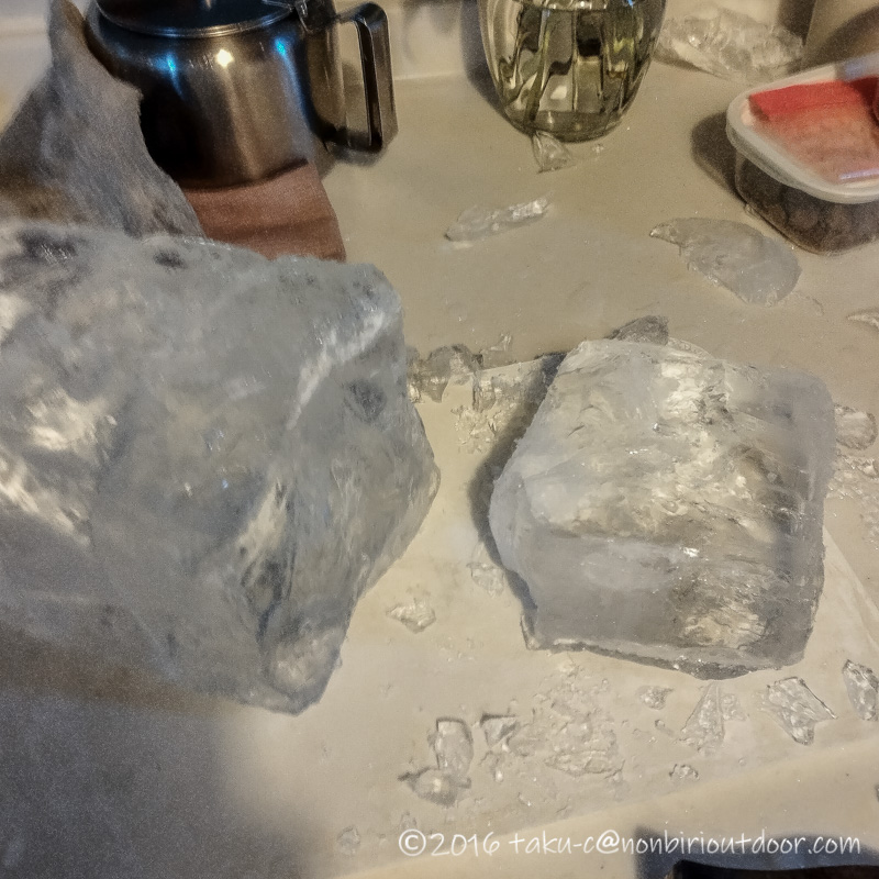 透明氷を作る
